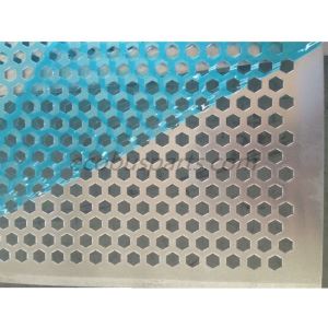 Lochplatte für Aluminium-Edelstahl